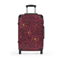 Bőröndök-Medusa Piros