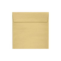 Luxpaper Square Peel & Press meghívó borítékok, 1 2, szőke metál arany, csomag