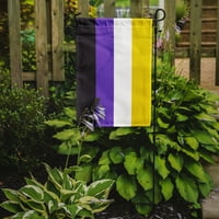 Carolines kincsek CK7998GF nem bináris büszkeség zászló kert mérete, kicsi, többszínű