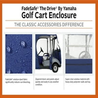 Klasszikus kiegészítők hajóút rövid tető 2 személyes FadeSafe a meghajtó Yamaha golfkocsi burkolat, Navy News