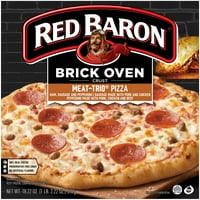 Piros báró tégla sütőhús hármas fagyasztott pizza 18. oz