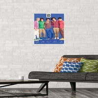 One Direction - Blue Wall poszter, 14.725 22.375