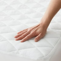 Quilted kényelem mikroszálas matrac pad, teljes, pihenő menedék