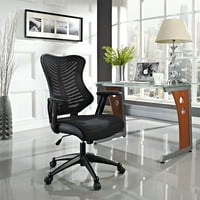 Modway Clutch irodai szék fekete színben