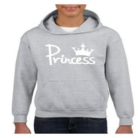 Nagy fiúk kapucnis pulóverek-Princess Crown