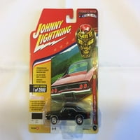 Johnny Lightning Black Dodge Charger R T Diecast CAR