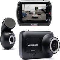 Nextbase 222XR 1080p Dash Cam + hátsó Cam HD autós mini kamera parkolási módban, éjjellátó, automatikus hurok felvétel,