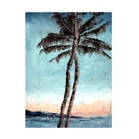Tiffany Blaise 'Sunset Palms' vászonművészet