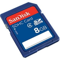 SanDisk SDSDB008GAW 8GB SD osztályú kártya, kék