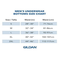 Gildan felnőtt férfi Prémium pamut rövidnadrág, 6-csomag, S-2XL méretek