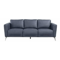 LV-kanapé kék bőr-Astonic