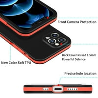 Hibrid kétrétegű iPhone Pro ma tok kamera Lencsevédelme 360 db teljes körűen védő ütésálló és karcálló fedél
